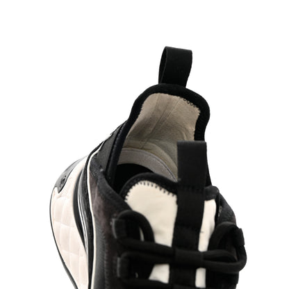 Chanel Velvet Calfskin Mixed Fibers CC Sneakers 39 Black 13 of 15