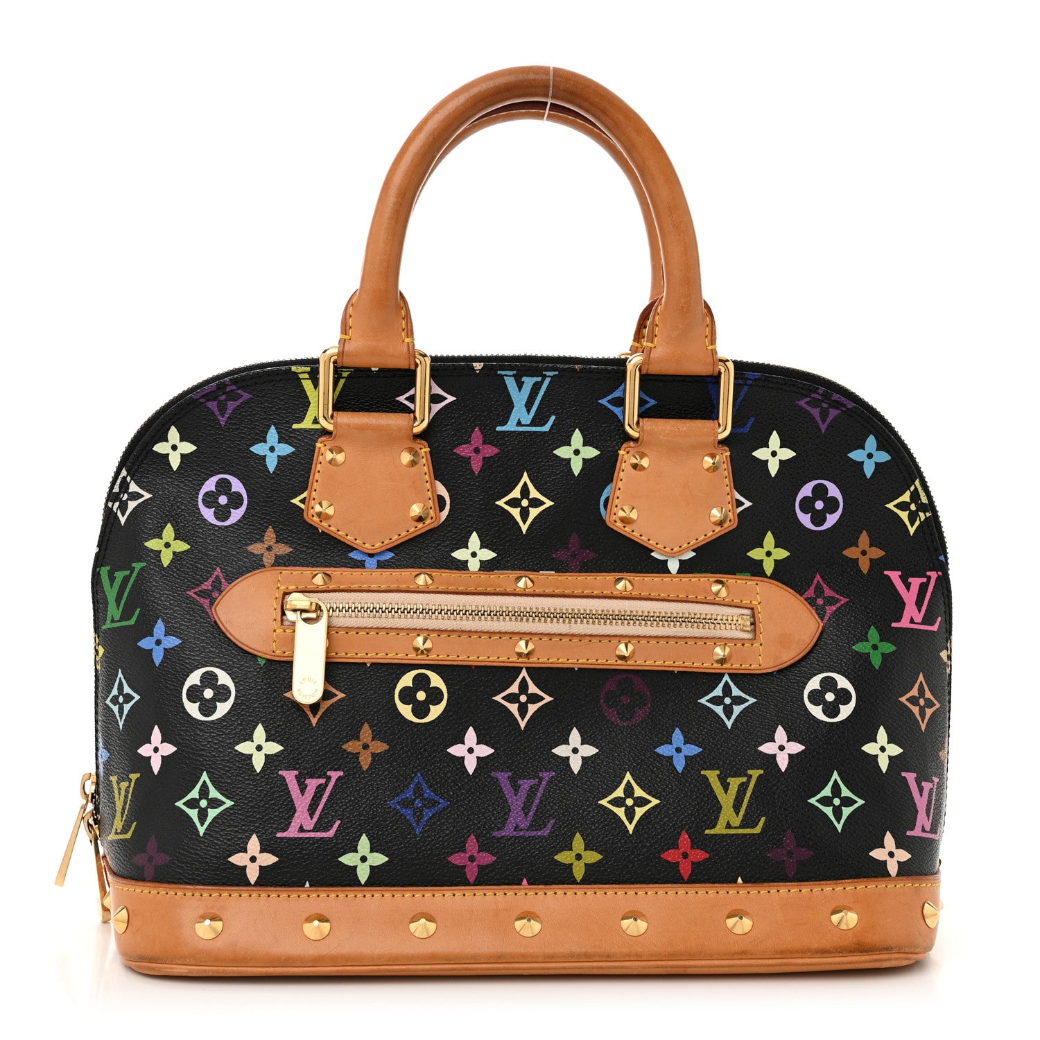 Louis Vuitton Monogram Multicolor Alma Black 1 of 13