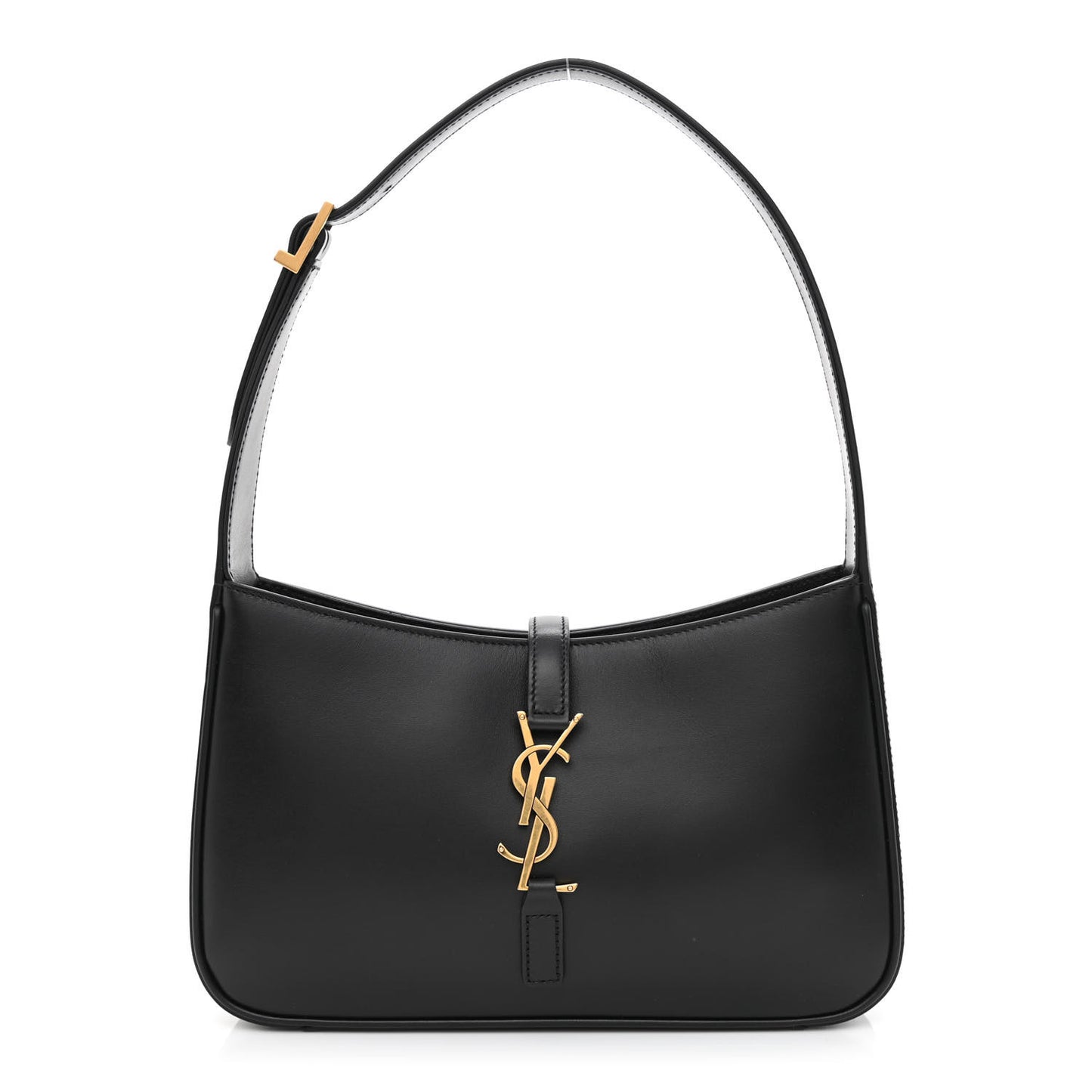 Smooth Calfskin Le 5 A 7 Hobo Black