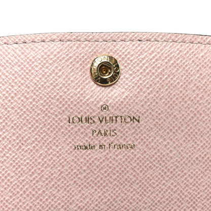 Louis Vuitton Monogram Emilie Wallet Rose Ballerine 6 of 7