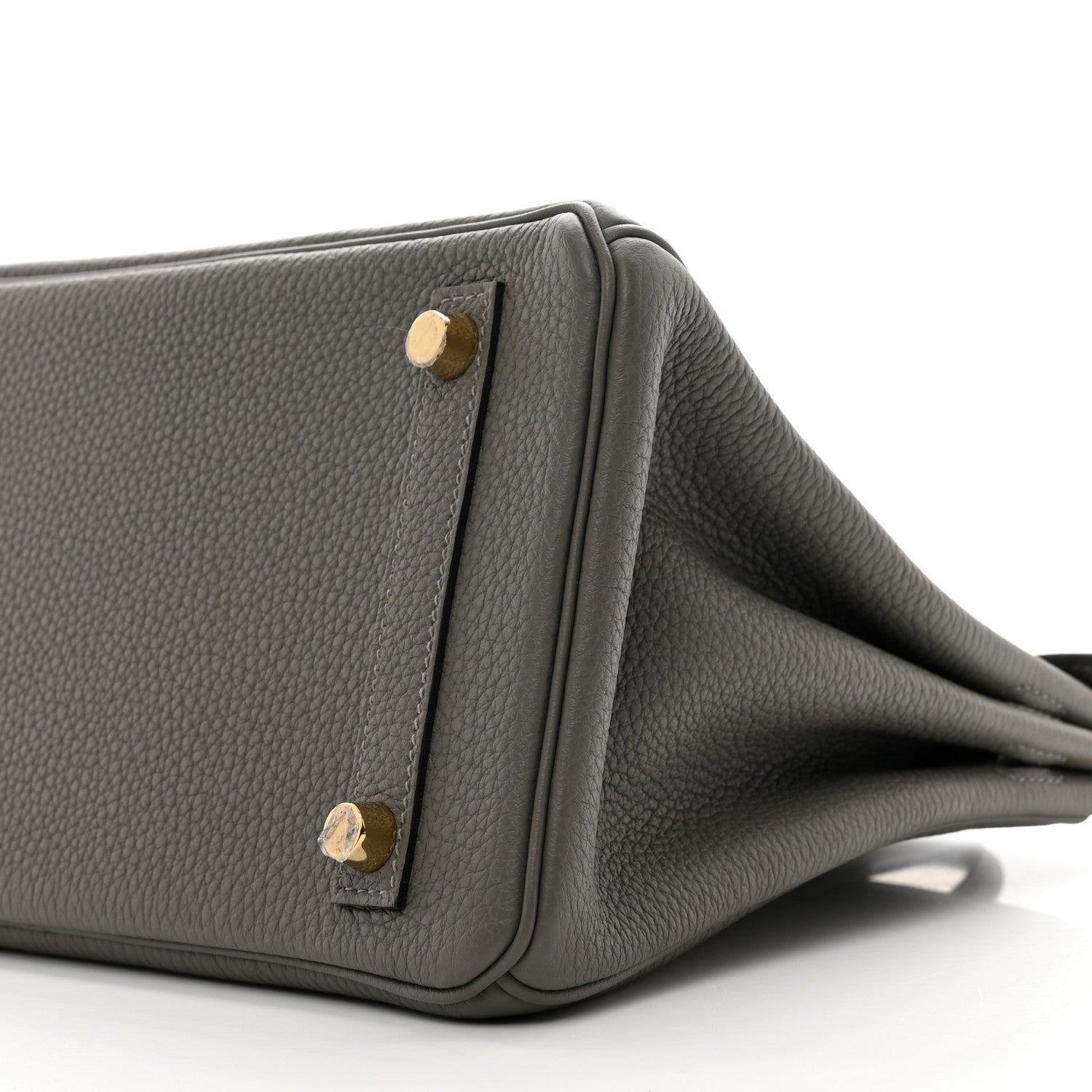 Hermes Togo Birkin 25 Gris Meyer 10 of 10