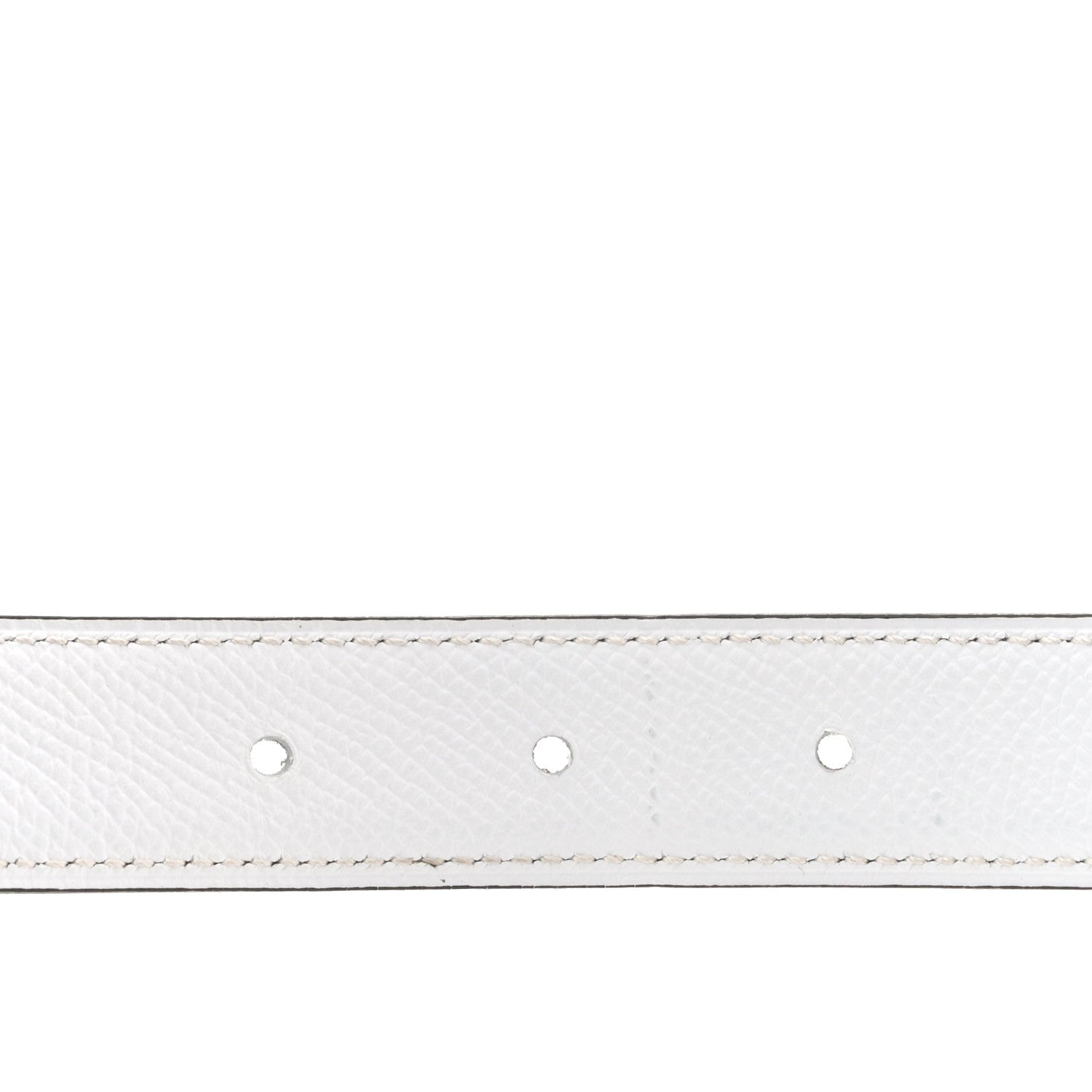 Hermes Epsom Swift 24mm Mini Constance H Belt 90 36 White Etoupe 3 of 6