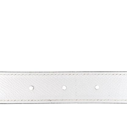 Hermes Epsom Swift 24mm Mini Constance H Belt 90 36 White Etoupe 3 of 6
