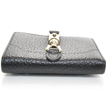 Gucci Leather Jackie French Wallet Black 4 of 8