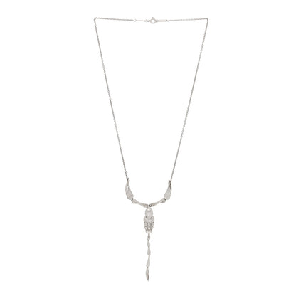 Tiffany Sterling Silver Elsa Peretti Scorpion Pendant Necklace 3 of 6