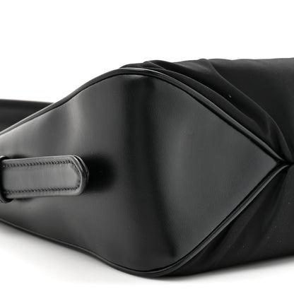 Prada Re-Nylon Vitello Large Aimee Shoulder Bag Black 9 of 9