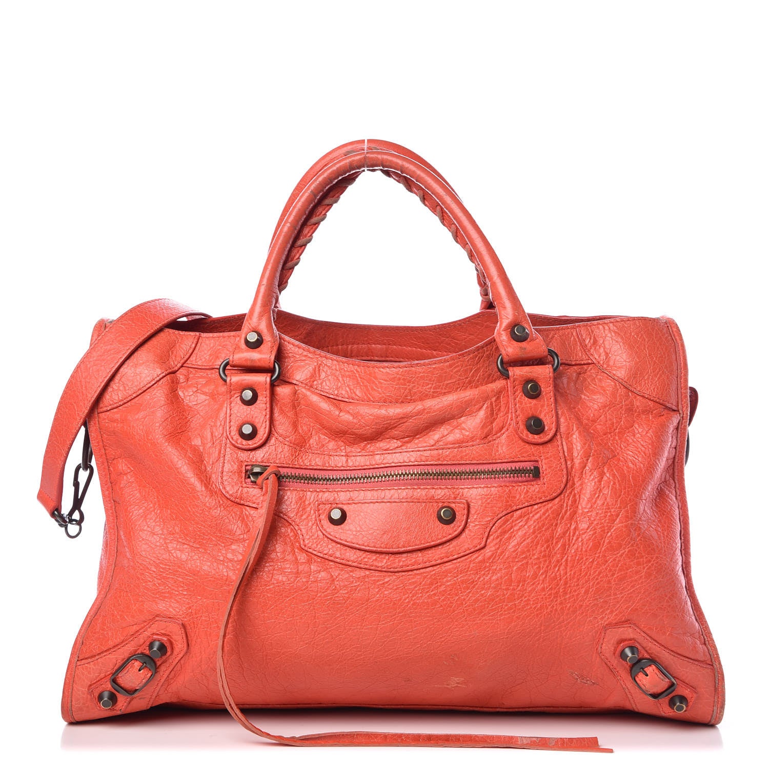 Balenciaga Agneau Classic Hardware City Rose Corail 1 of 21