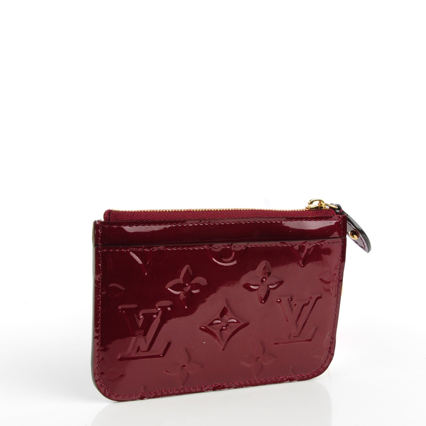 Vernis Key Pouch Griotte