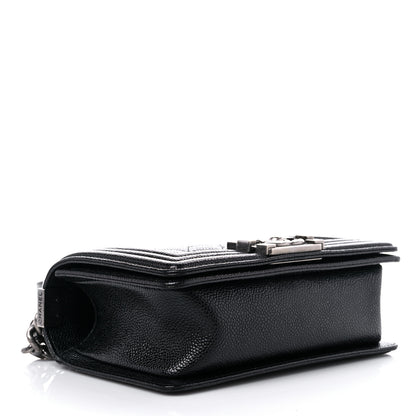 Chanel Caviar Quilted Small Boy Flap Black 3 of 10