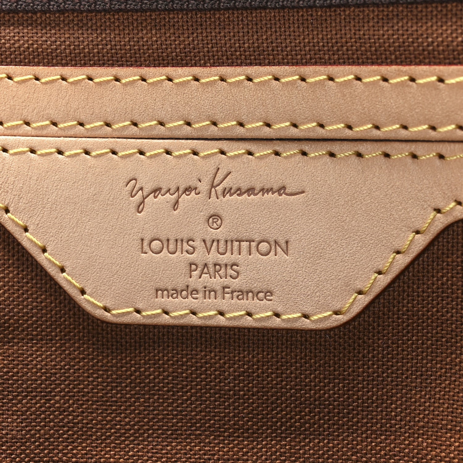 Louis Vuitton Monogram Kusama Town Speedy 30 Yellow 5 of 10