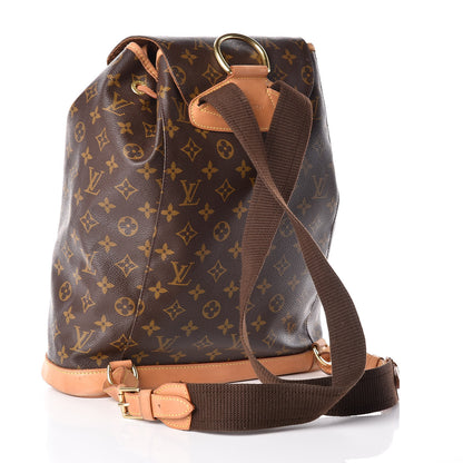Louis Vuitton Monogram Montsouris GM Backpack 3 of 12