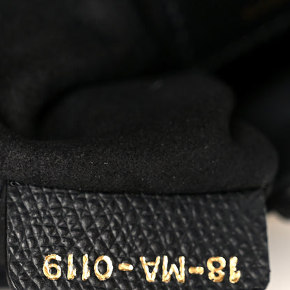 Christian Dior Grained Calfskin Mini Saddle Bag Black 7 of 11