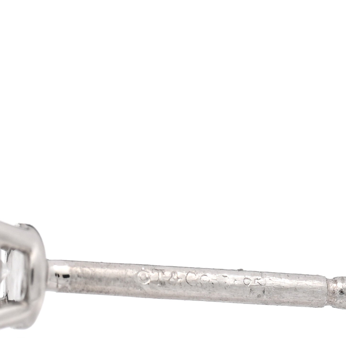 Platinum Diamond .32ctw Solitaire Earrings