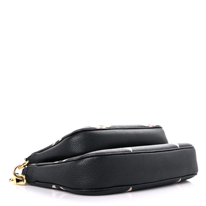 Louis Vuitton Empreinte Monogram Giant Multi Pochette Accessories Black Beige 4 of 11