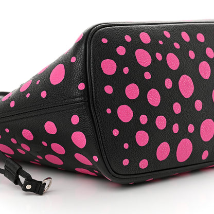 Louis Vuitton LV X YK Empreinte Infinity Dots Neverfull MM Black Fuchsia 10 of 13