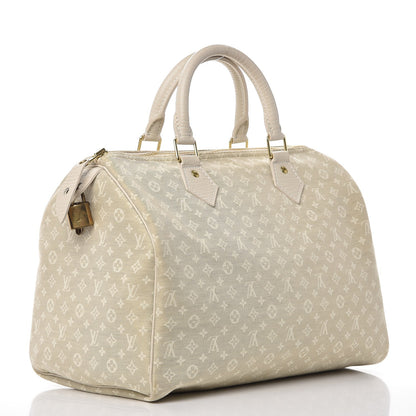 Louis Vuitton Mini Lin Speedy 30 Dune 3 of 8