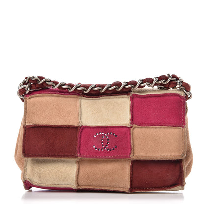 Chanel Suede Patchwork Mini Flap Multicolor 1 of 11