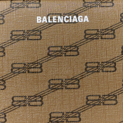 Balenciaga Coated Canvas BB Monogram Medium Signature Camera Bag Beige Brown 8 of 10