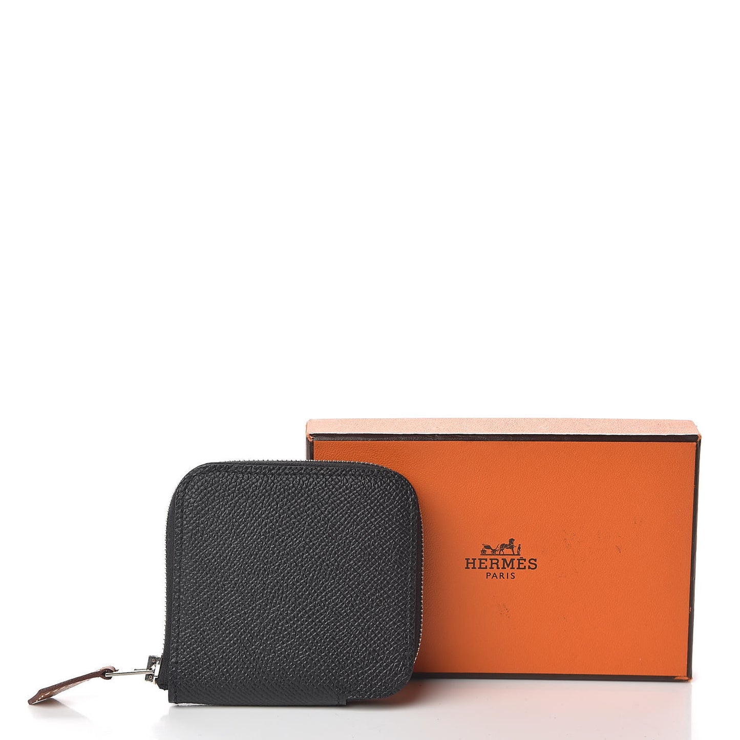Epsom Silk'in Coin Purse Black