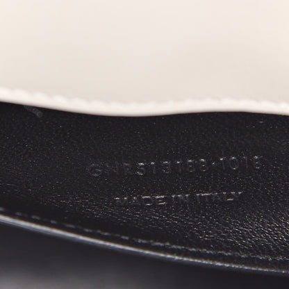 Saint Laurent Smooth Calfskin Monogram Medium Spontini Satchel White 7 of 10