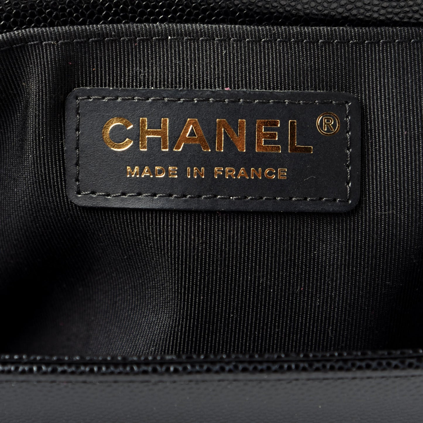 Caviar Quilted Medium Boy Flap Black