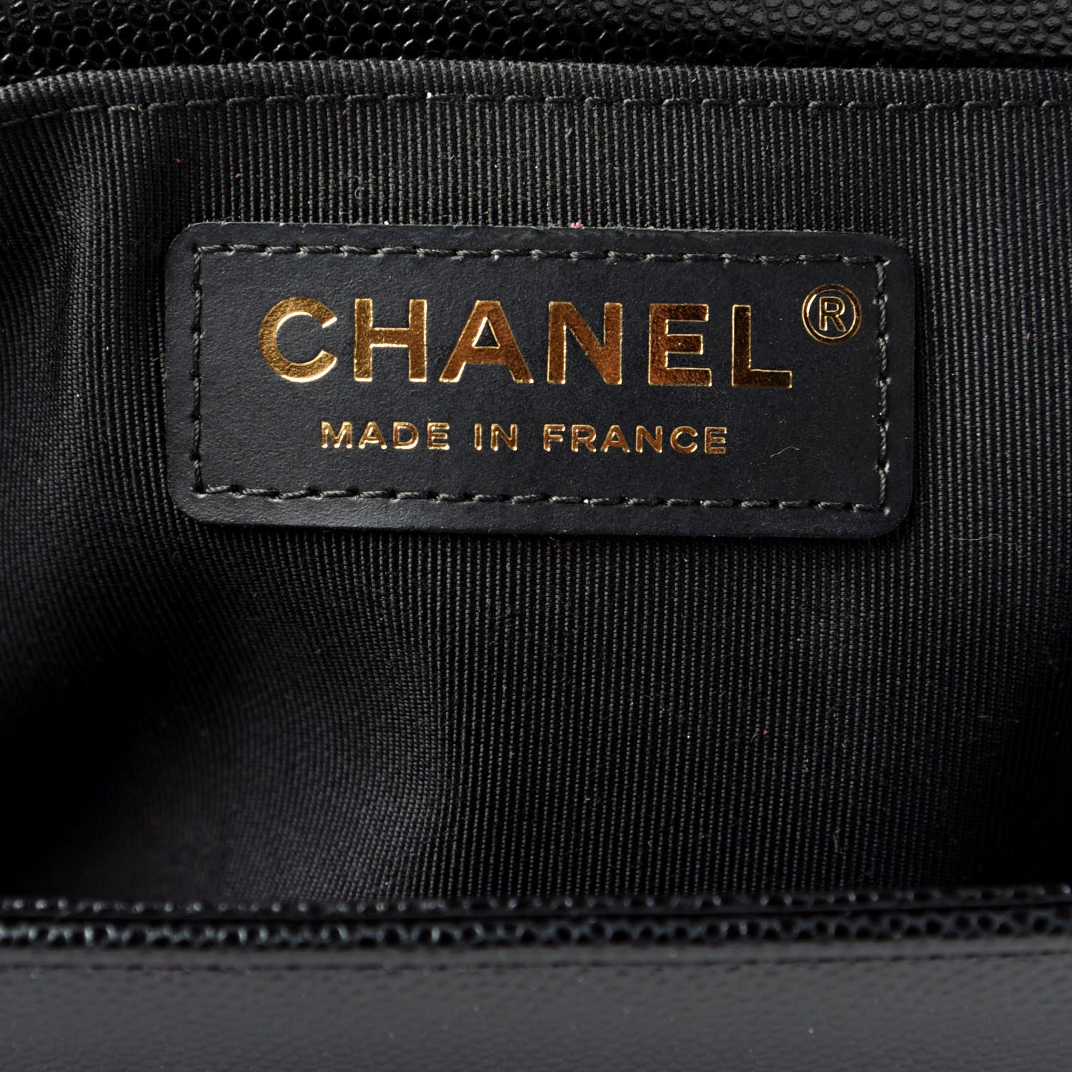 Chanel Caviar Quilted Medium Boy Flap Black 6 of 9