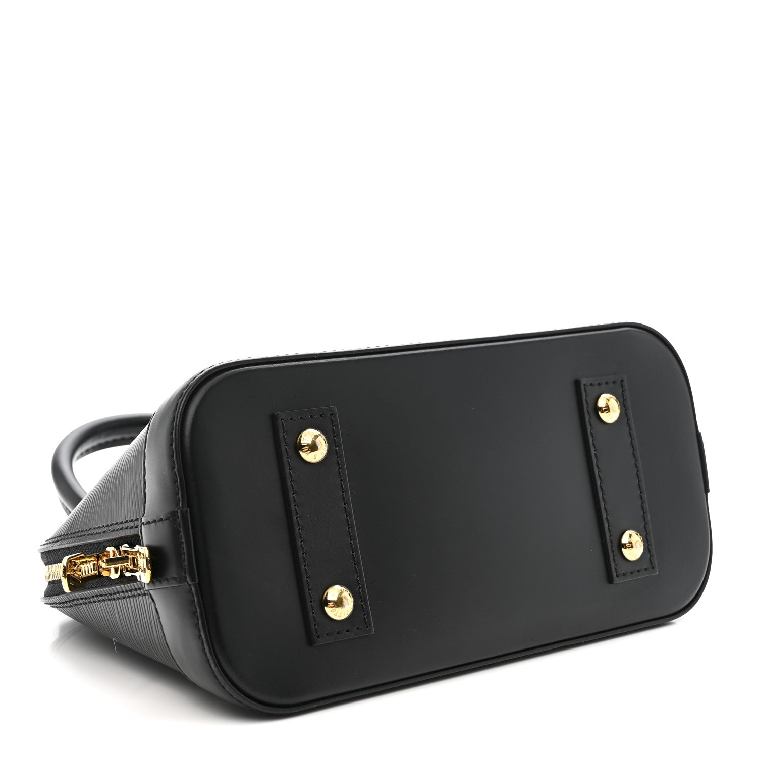 Louis Vuitton Epi Blooming Flowers Alma BB Black 4 of 9