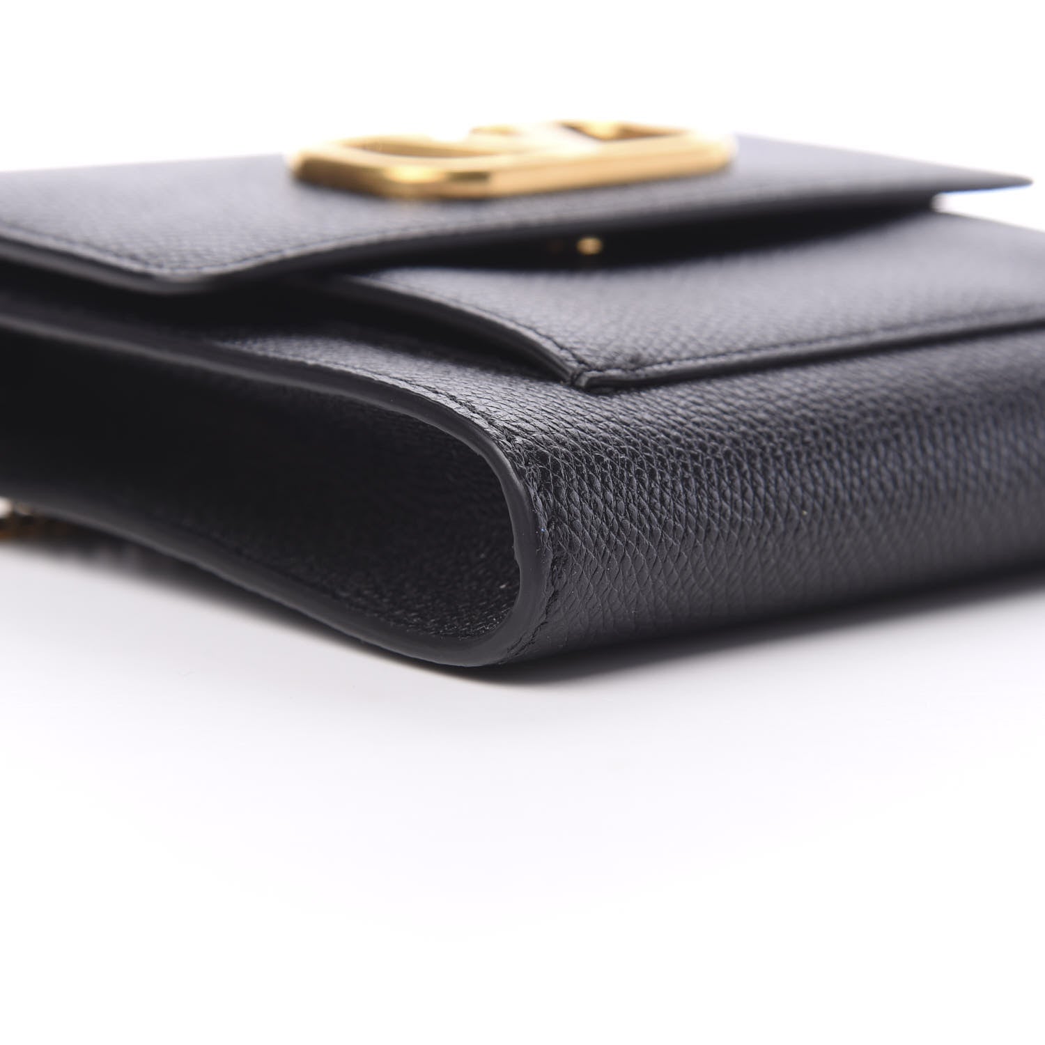 Valentino Garavani Calfskin VLogo Crossbody Bag Black 7 of 9