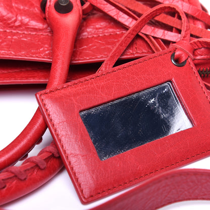 Balenciaga Agneau Classic Hardware S City Rouge Cardinal 12 of 13