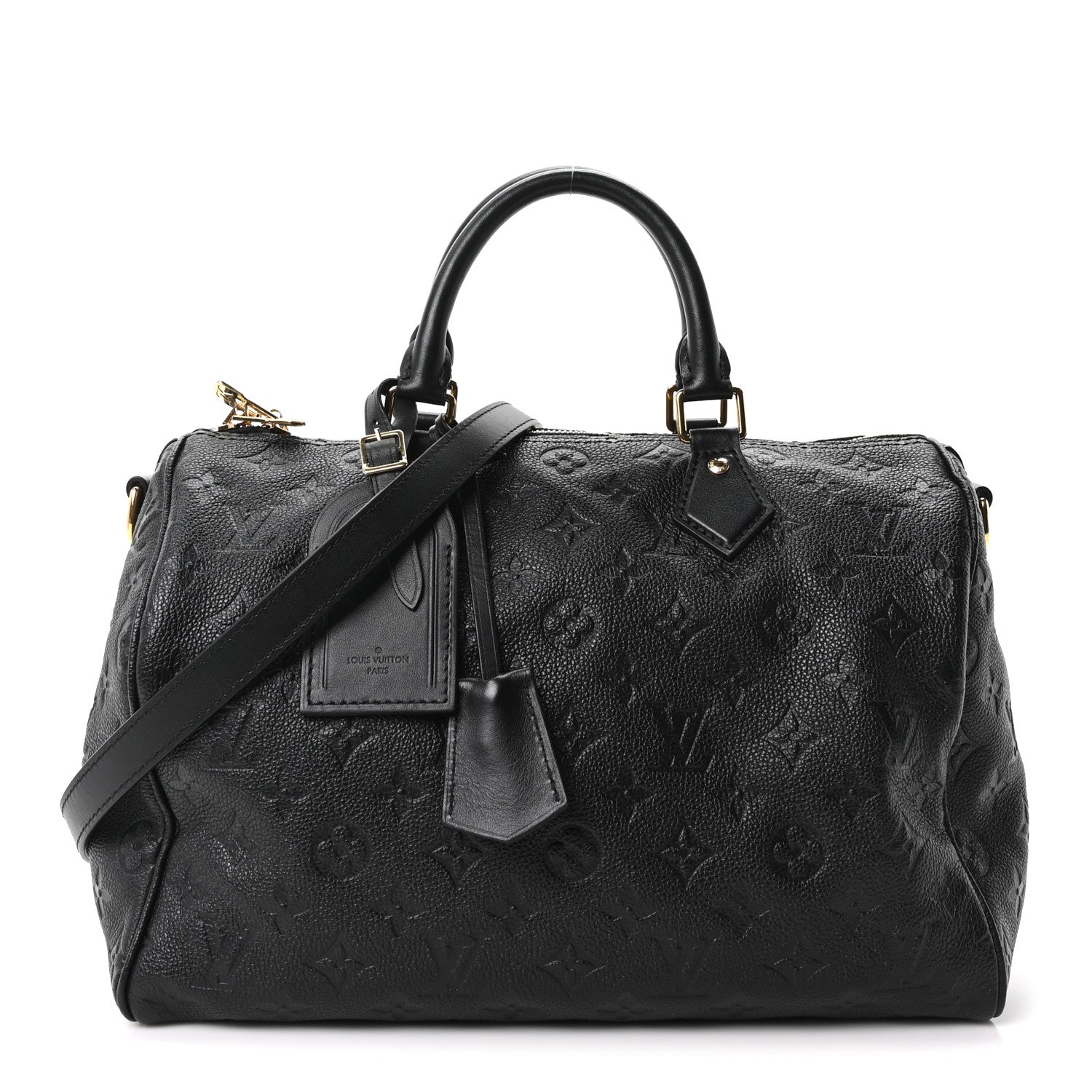 Louis Vuitton Empreinte Monogram Speedy Soft 30 Black 1 of 9