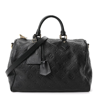 Louis Vuitton Empreinte Monogram Speedy Soft 30 Black 1 of 9