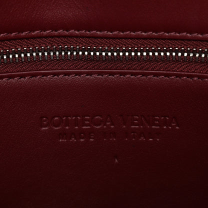 Bottega Veneta Nappa Maxi Intrecciato Cassette Crossbody Bag Barolo Bright Red 7 of 10