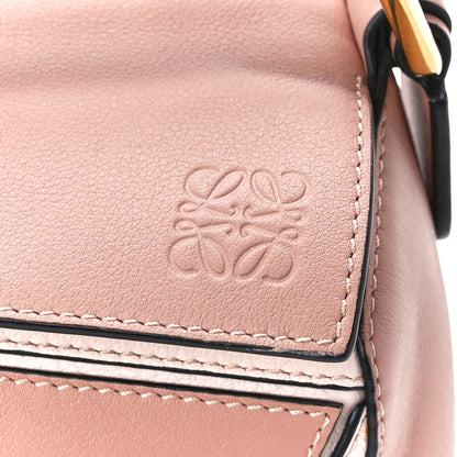 Loewe Calfskin Suede Medium Puzzle Bag Blush 8 of 13