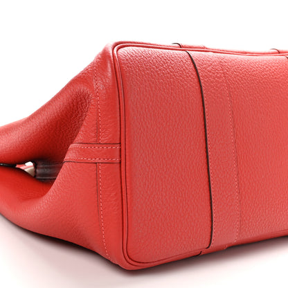 Hermes Vache Country Garden Party 36 MM Rouge Pivoine 9 of 11
