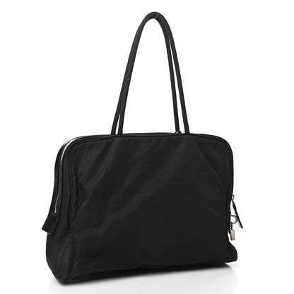 Prada Tessuto Nylon Shopping Tote Black 2 of 8