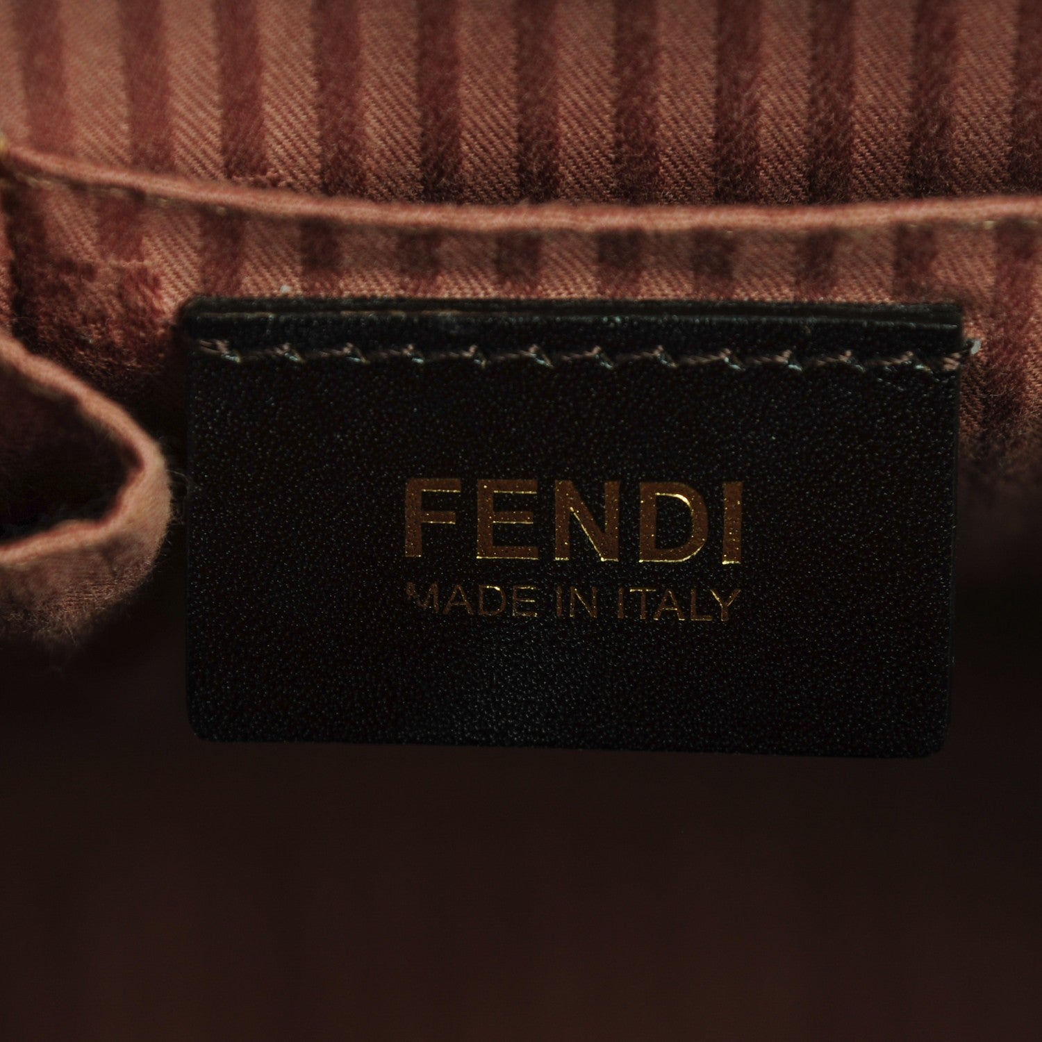 Fendi Vitello Elite Flamingo Regular 2Jours Tote Terracotta 6 of 8