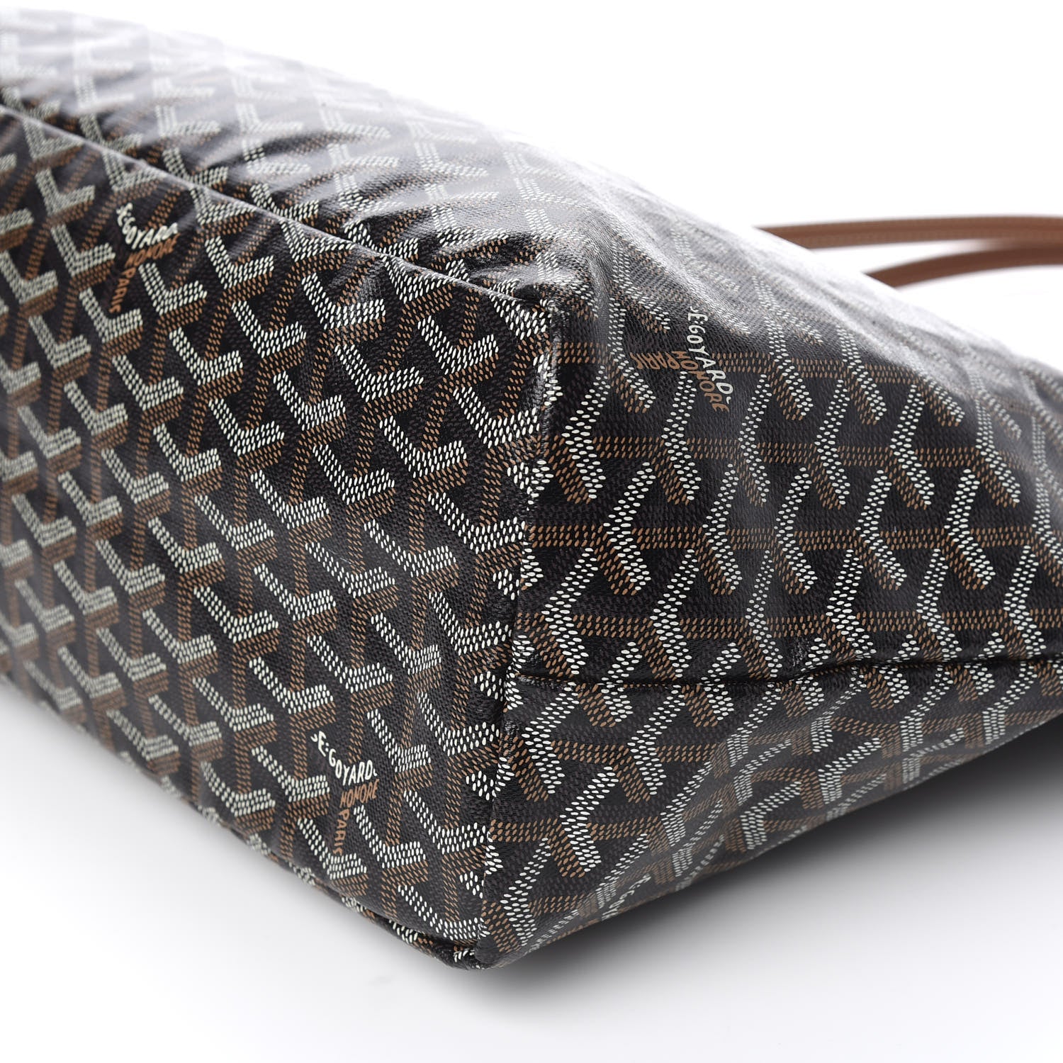 Goyard Goyardine Saint Louis PM Black Gold 10 of 10