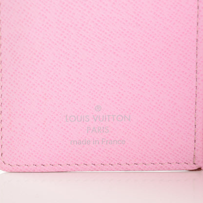 Louis Vuitton Monogram Multicolor Small Ring Agenda Cover White Litchi 6 of 8