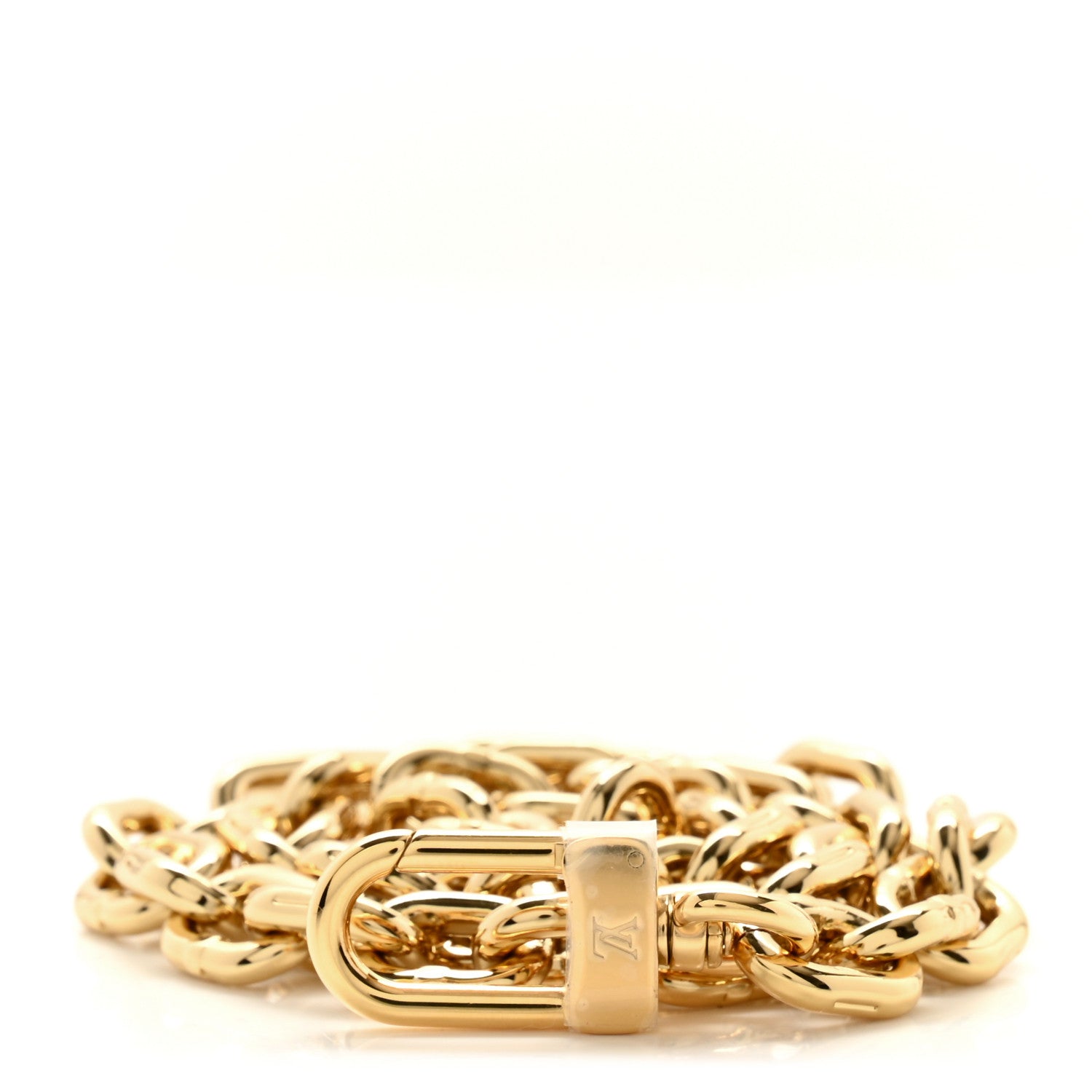 Louis Vuitton Slim Trunk Chain Shoulder Strap Gold 1 of 3