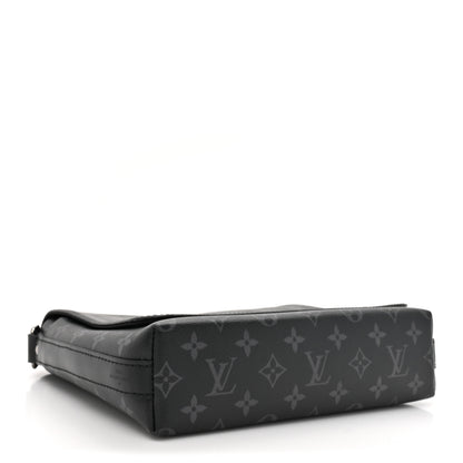 Louis Vuitton Monogram Eclipse District PM Black 4 of 14