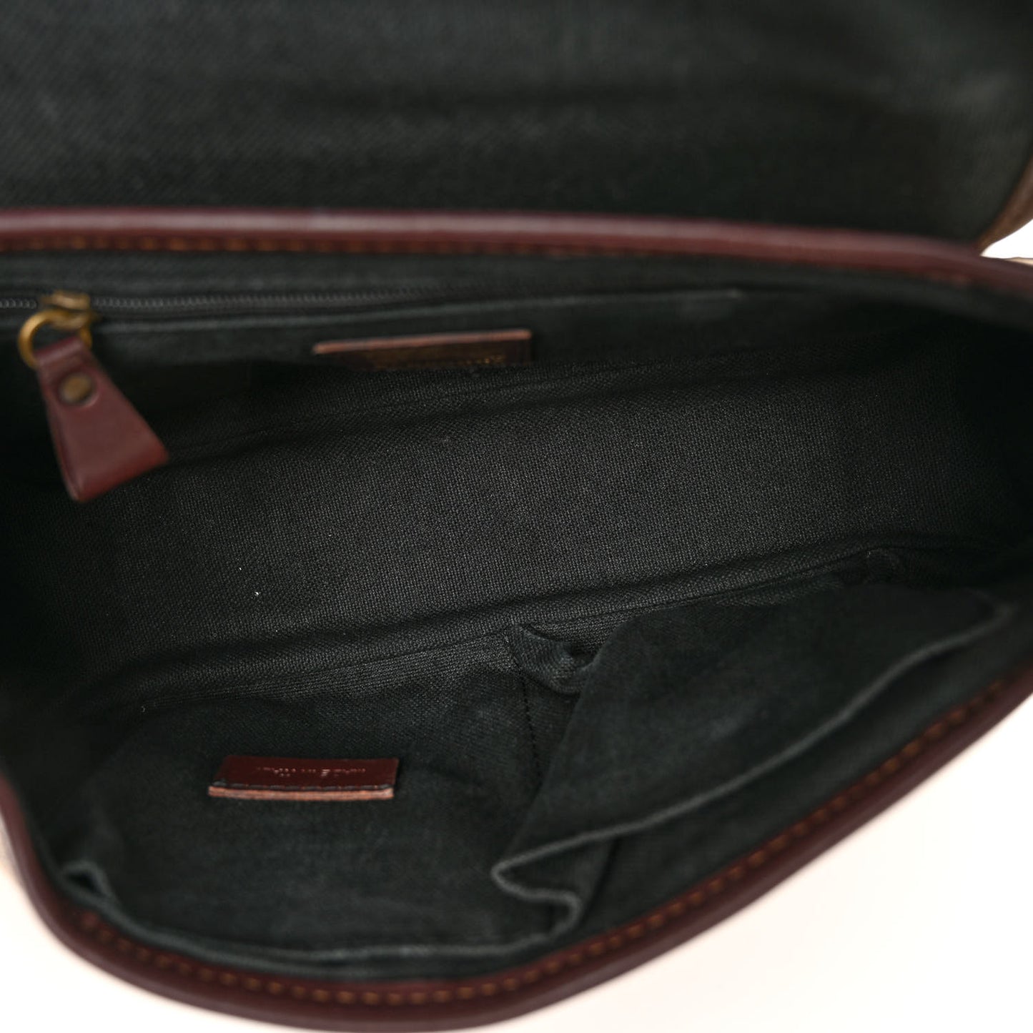 Haymarket Check Buckle Shoulder Bag Chocolate