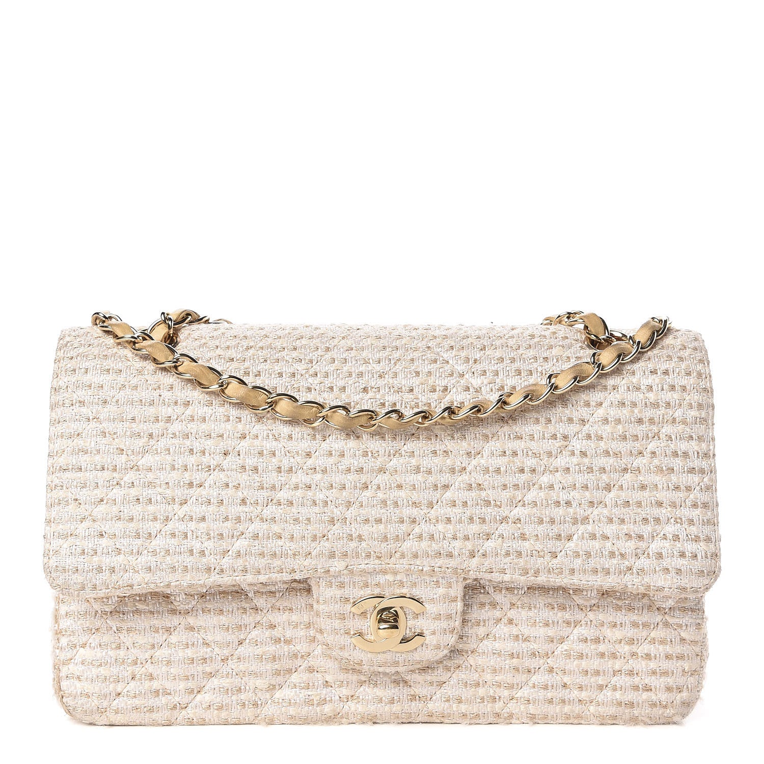 Chanel Tweed Medium Double Flap Multicolor 1 of 20