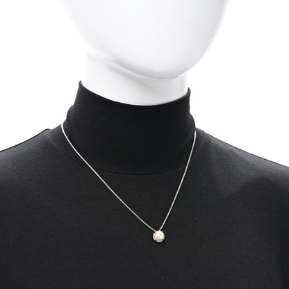 David Yurman Sterling Silver Cultured Pearl 8mm Petite Chatelaine Pendant Necklace 2 of 4