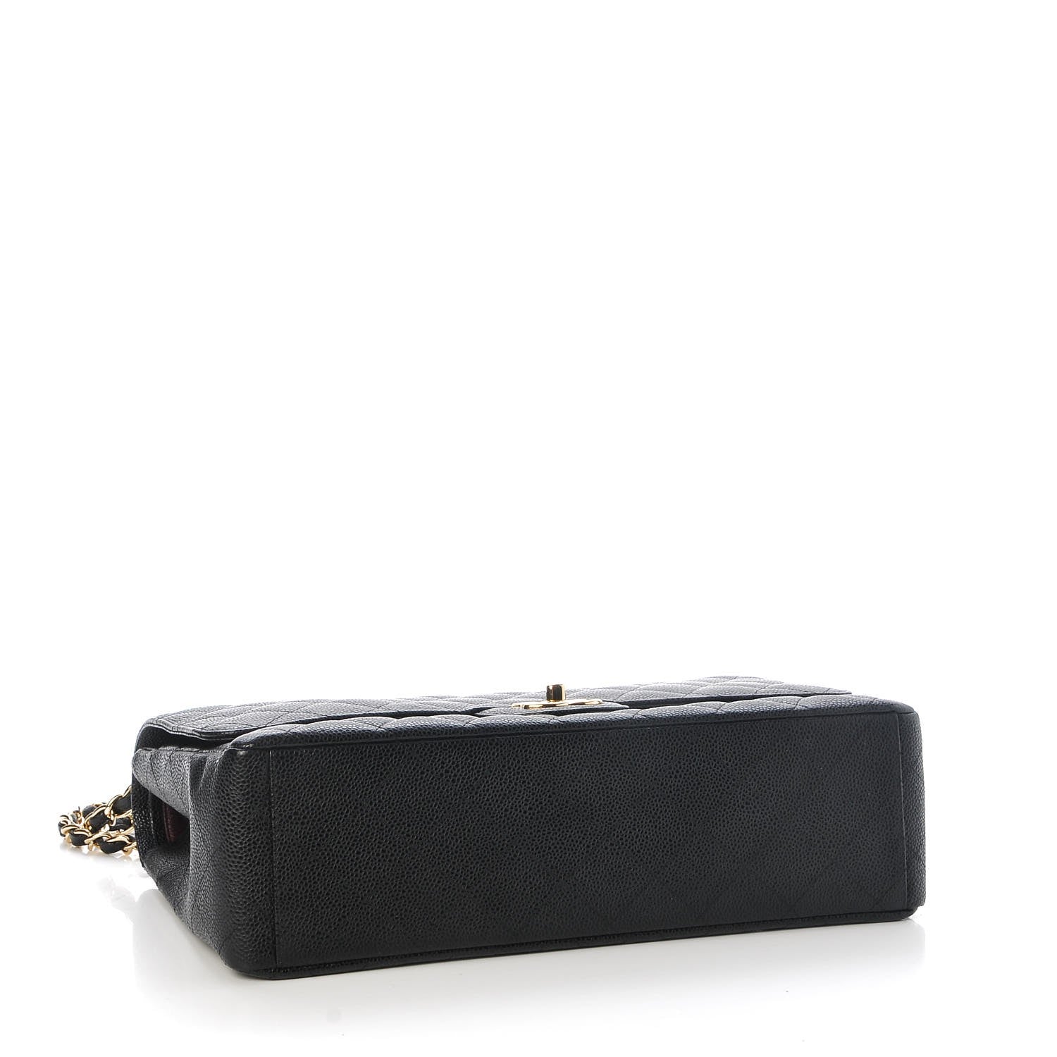 Chanel Caviar Quilted Maxi Double Flap Black 5 of 9