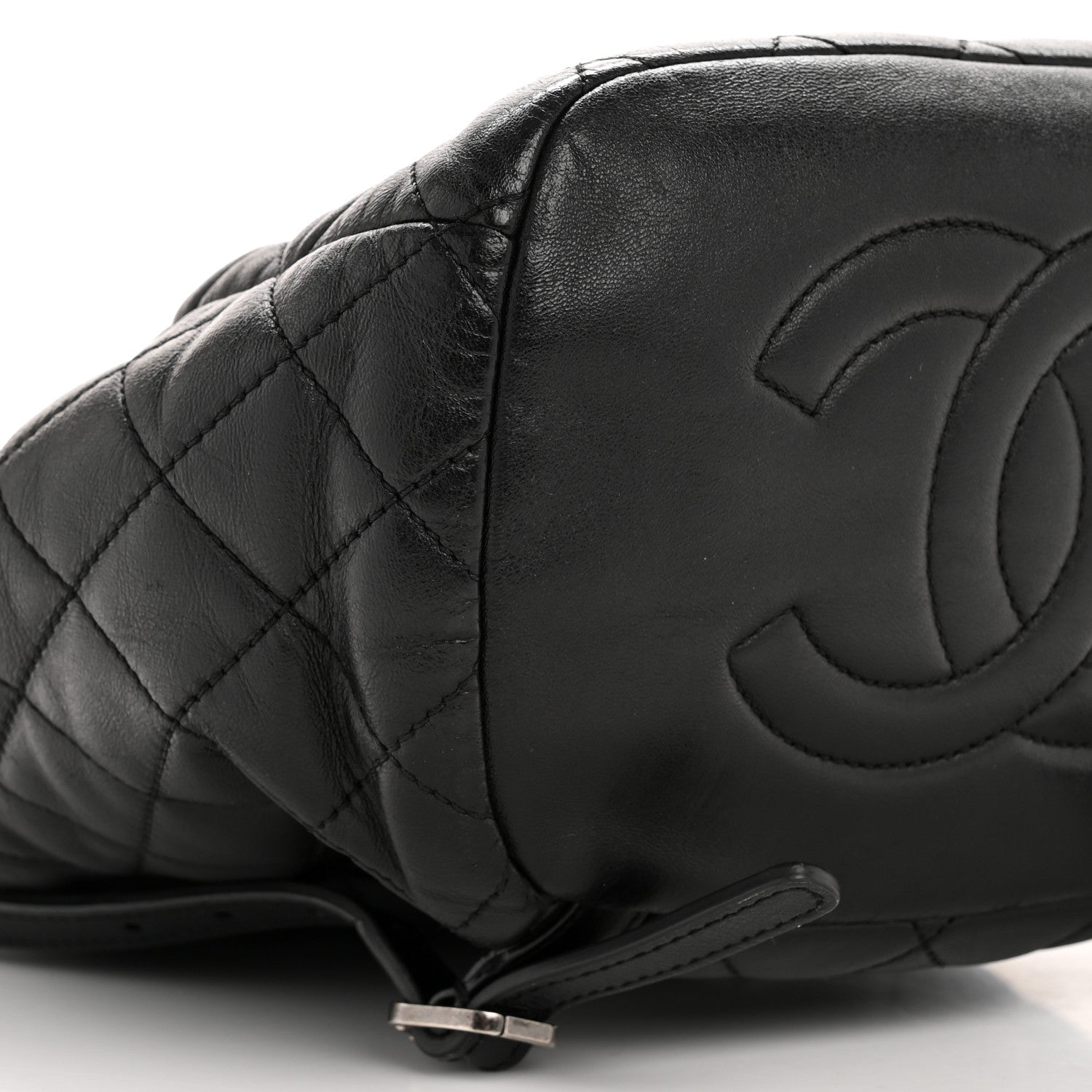 Chanel Lambskin Quilted Daily Supple Backpack Black 9 of 15