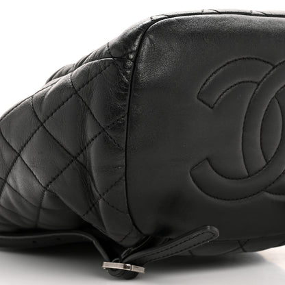 Chanel Lambskin Quilted Daily Supple Backpack Black 9 of 15