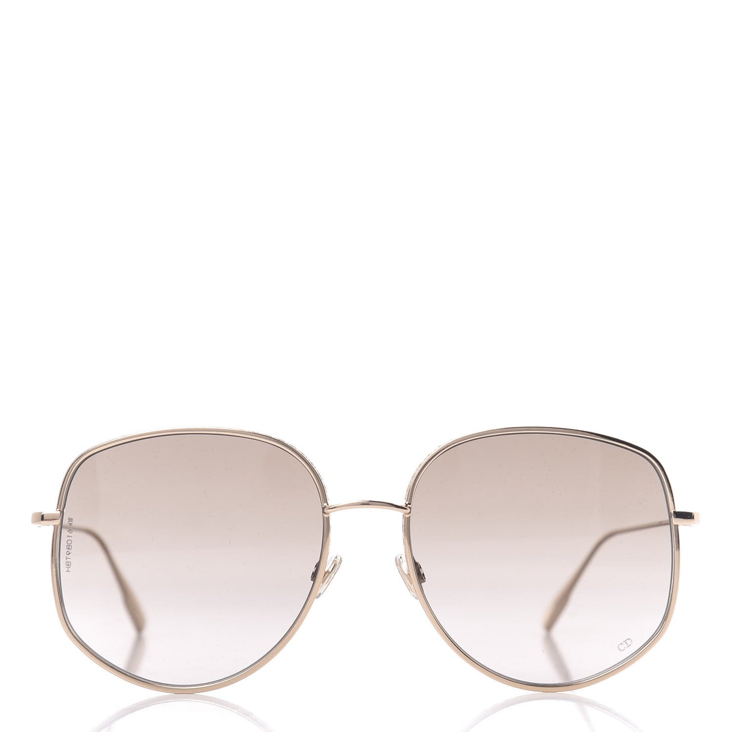 Metal Dior By Dior 2 Sunglasses Gold