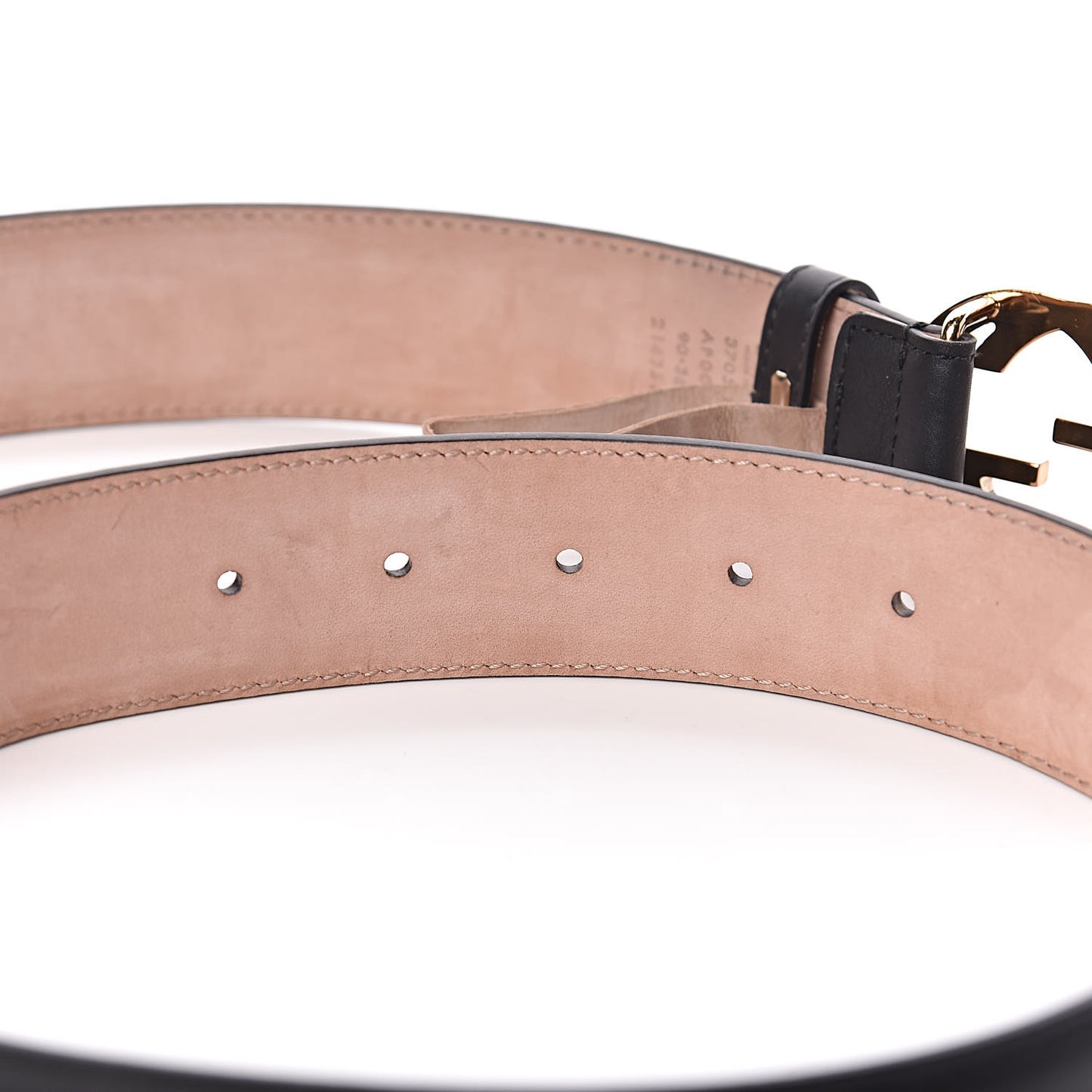 Calfskin Interlocking G 37mm Belt 90 36 Black