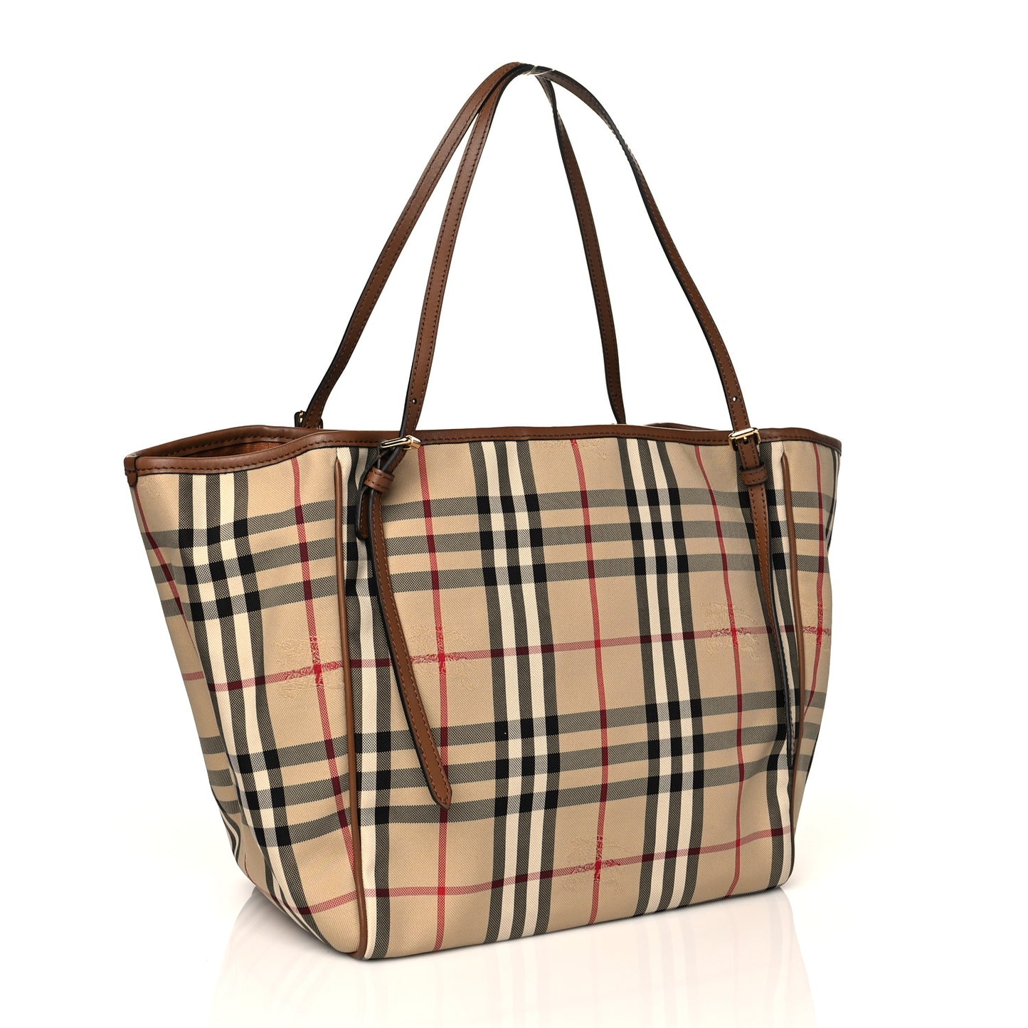 Horseferry Check Small Canterbury Tote Tan