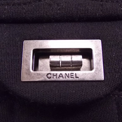 Chanel Jersey Crocodile REISSUE Jumbo Flap Black 9 of 9